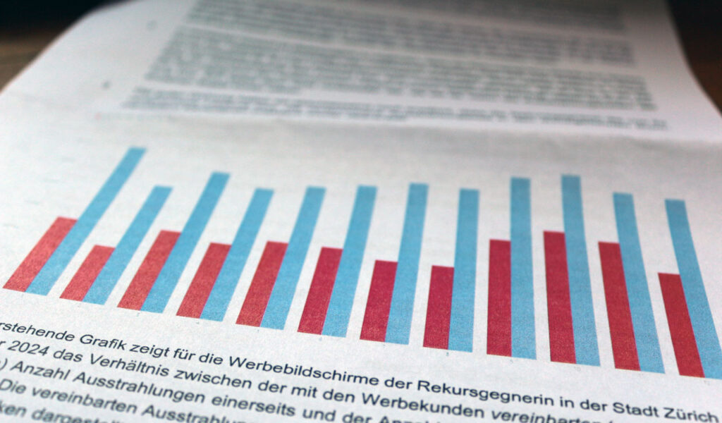 Leerstand bei digitaler Aussenwerbung von Goldbach Neo
